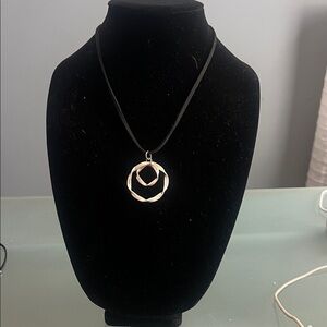 Elegant Silver Pendant Necklace